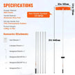 VEVOR Snow Roof Rake, 25