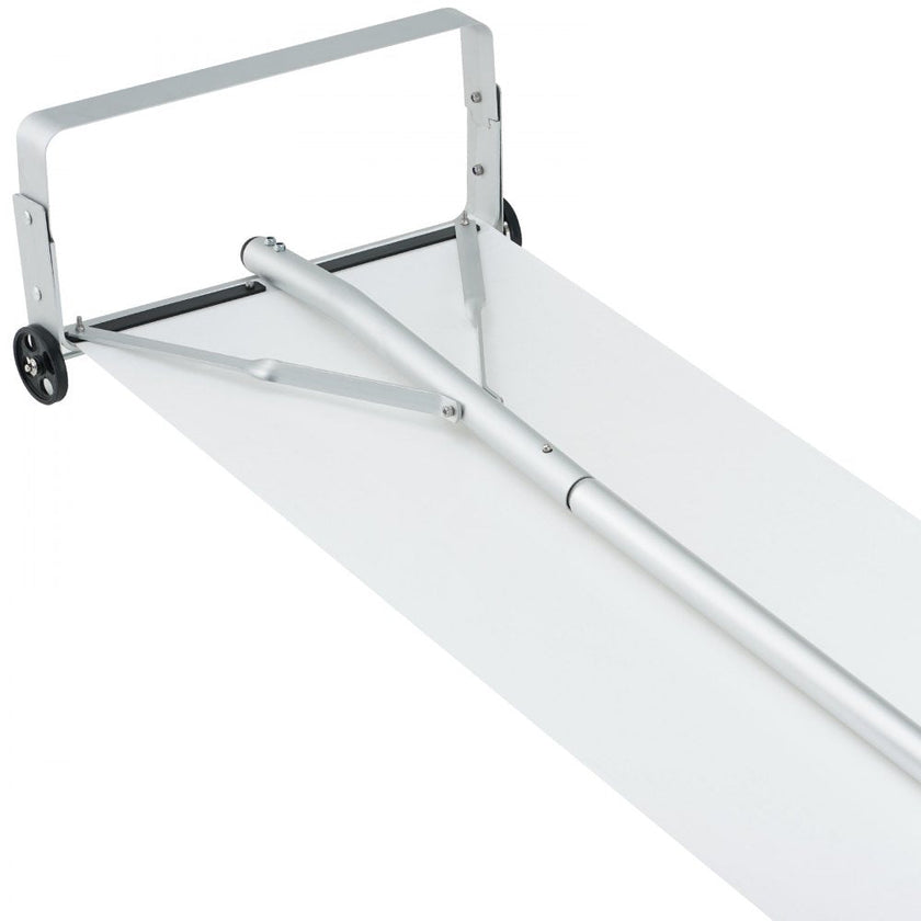 VEVOR Snow Roof Rake, 30ft Reach Aluminium Roof Shovel with Slide Cloth, Premium 19