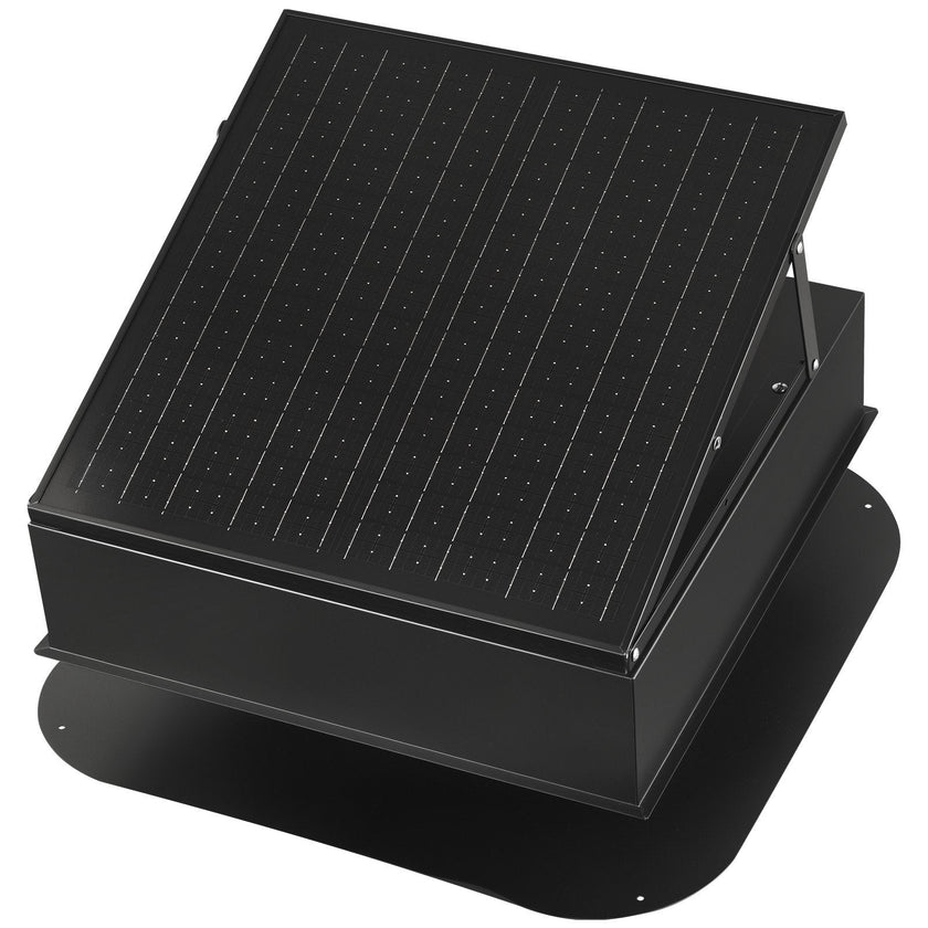 VEVOR Solar Roof Attic Exhaust Fan 35W with Smart Thermostat Brushless Motor