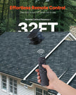 VEVOR Solar Roof Attic Exhaust Fan 50W with Smart Thermostat Remote Control