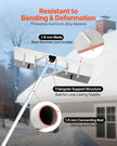 VEVOR Snow Roof Rake, 26 in Aluminum Blade, 7.5-20 ft Adjustable Roof Snow Scraper with Wheels, Anti-Slip Handle Snows Removal Tool, Lightweight House Rooftop Rake for Leaves Debris Removal