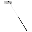 VEVOR Snow Roof Rake, 26 in Aluminum Blade, 7.5-20 ft Adjustable Roof Snow Scraper with Wheels, Anti-Slip Handle Snows Removal Tool, Lightweight House Rooftop Rake for Leaves Debris Removal