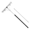 VEVOR Snow Roof Rake, 26 in Aluminum Blade, 7.5-20 ft Adjustable Roof Snow Scraper with Wheels, Anti-Slip Handle Snows Removal Tool, Lightweight House Rooftop Rake for Leaves Debris Removal