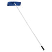 VEVOR Snow Roof Rake, 24 in PP Plastic Blade, 3.8-18.2 ft Adjustable Roof Snow Scraper with Wheels, Anti-Slip Handle Snows Removal Tool, Lightweight House Rooftop Rake for Leaves Debris Removal