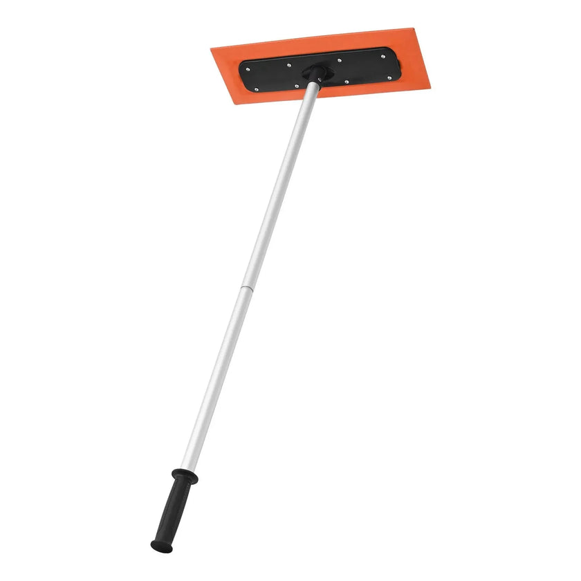 VEVOR Snow Roof Rake, 4ft Long Reach Car Roof Snow Scraper, 17.7 in Foam Blade for No Scratches, Non-Slip Handle, Lightweight Snows Removal Tool for Vehicle Garage Rooftop Leaves Debris Clearing
