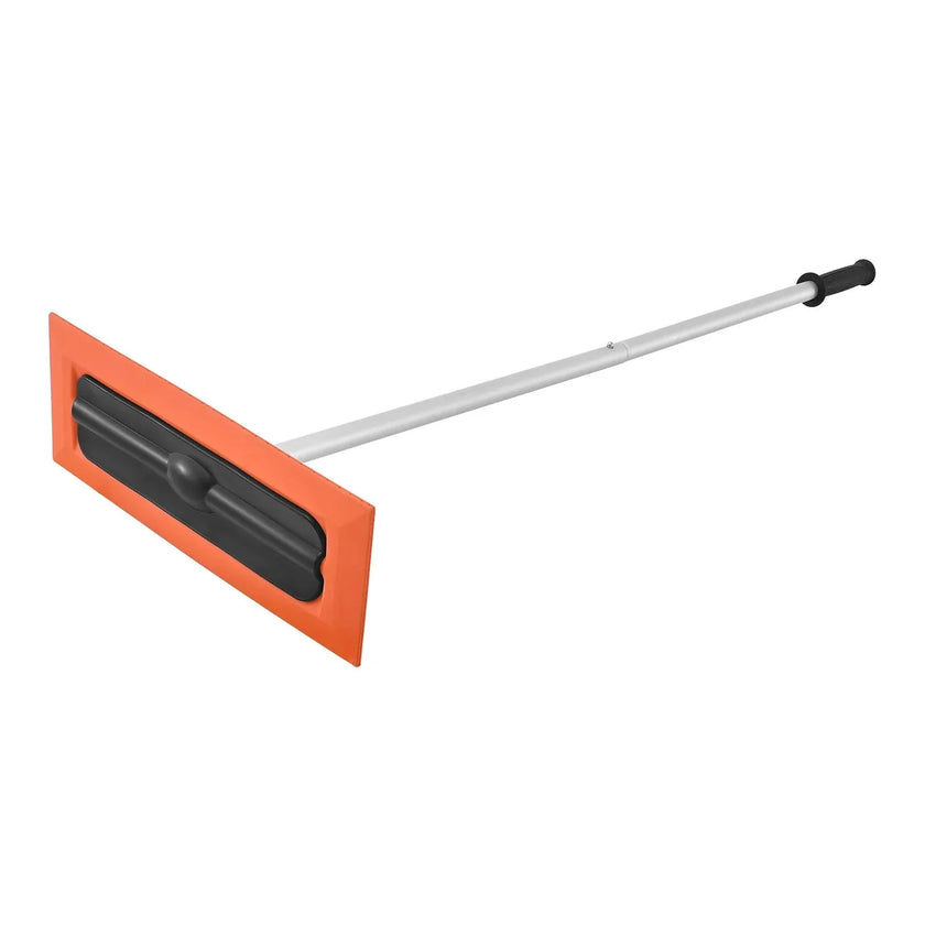 VEVOR Snow Roof Rake, 4ft Long Reach Car Roof Snow Scraper, 17.7 in Foam Blade for No Scratches, Non-Slip Handle, Lightweight Snows Removal Tool for Vehicle Garage Rooftop Leaves Debris Clearing