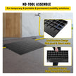 VEVOR Rubber Threshold Ramp, 2.6