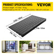 VEVOR Rubber Threshold Ramp, 2.6