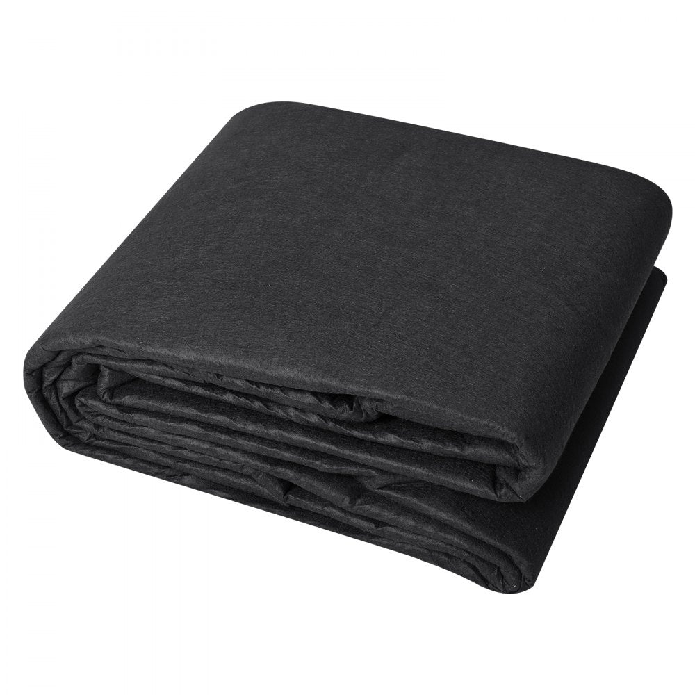 VEVOR Non Woven Geotextile Fabric Under Gravel, 10x100FT 8OZ Driveway Fabric Landscape Fabric, Heavy Duty Weed Barrier Fabric, Ground Cover Weed Control Fabric, French Drains Drainage Fabric, Black