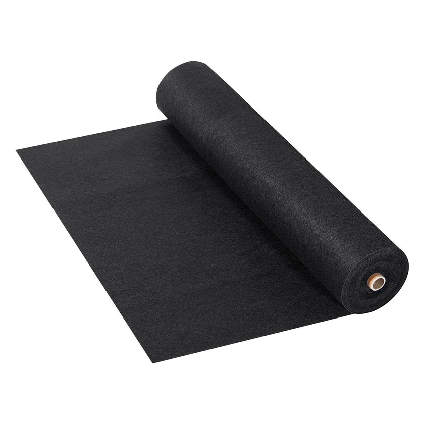 VEVOR Non Woven Geotextile Fabric Under Gravel, 4x100FT 8OZ Driveway Fabric Landscape Fabric, Heavy Duty Weed Barrier Fabric, Ground Cover Weed Control Fabric, French Drains Drainage Fabric, Black