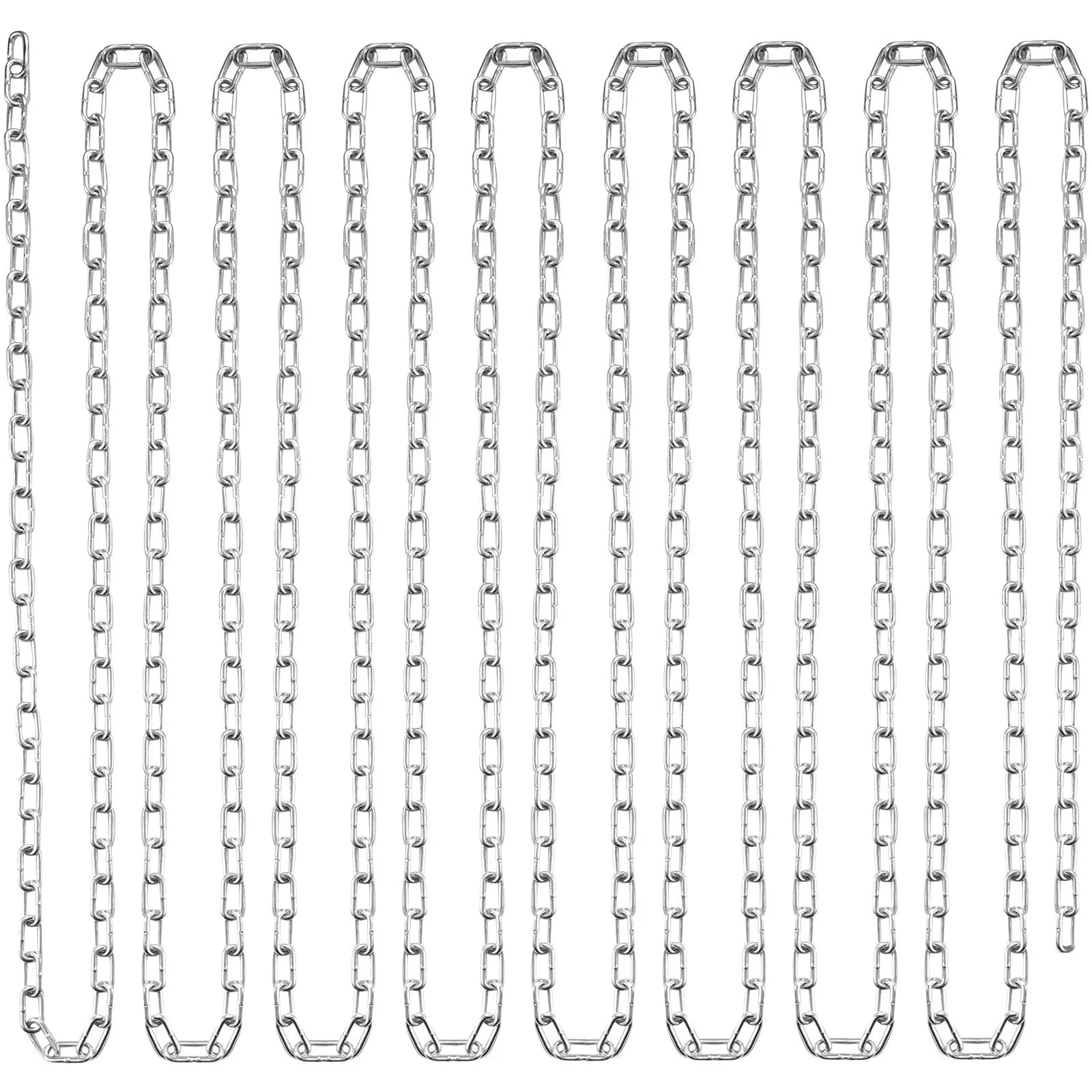 VEVOR Zinc Plated Proof Coil Chain Carbon Steel Chain Sling 1/8