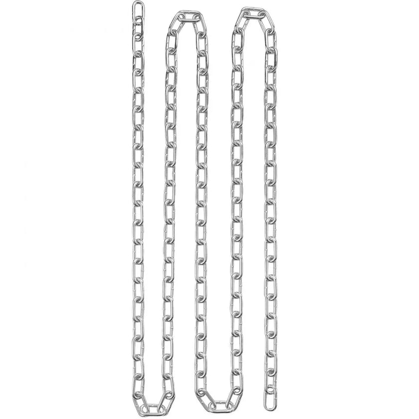 VEVOR Zinc Plated Proof Coil Chain Carbon Steel Chain Sling 3/16