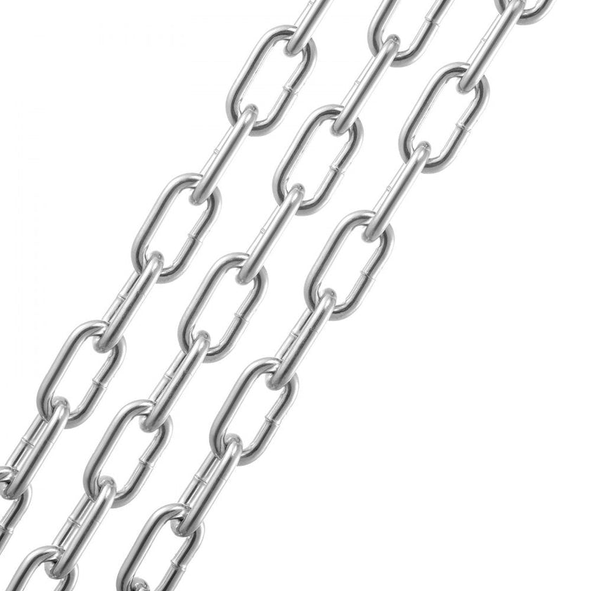 VEVOR Zinc Plated Proof Coil Chain Carbon Steel Chain Sling 1/8