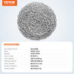 VEVOR Zinc Plated Proof Coil Chain Carbon Steel Chain Sling 5/16