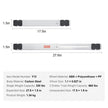 VEVOR Heavy Duty Furniture Appliances Rollers, 660 lbs Total Load, Extendable Appliance Rollers Mobile Washing Machine Base, Fridge Stand Dolly Movers for Refrigerators, Dryers, Dishwashers, White