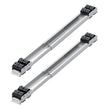VEVOR Heavy Duty Furniture Appliances Rollers, 660 lbs Total Load, Extendable Appliance Rollers Mobile Washing Machine Base, Fridge Stand Dolly Movers for Refrigerators, Dryers, Dishwashers, White