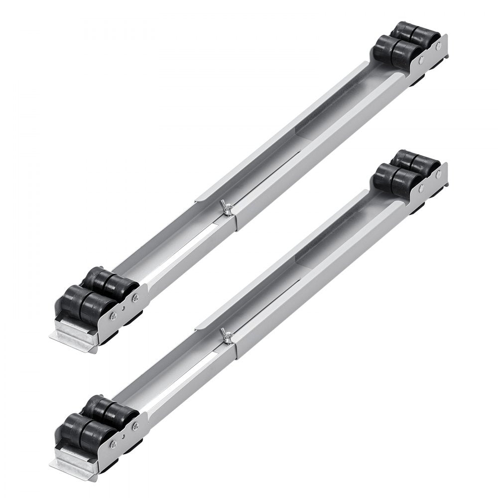 VEVOR Heavy Duty Furniture Appliances Rollers, 660 lbs Total Load, Extendable Appliance Rollers Mobile Washing Machine Base, Fridge Stand Dolly Movers for Refrigerators, Dryers, Dishwashers, White