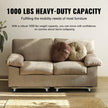 VEVOR Furniture Dolly, 1000 lbs Each Load Capacity, 2 Packs, 18