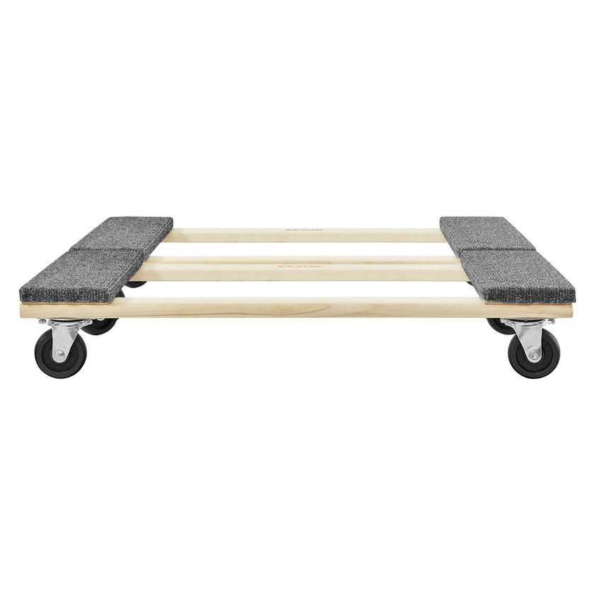 VEVOR Furniture Dolly, 1000 lbs Each Load Capacity, 2 Packs, 18