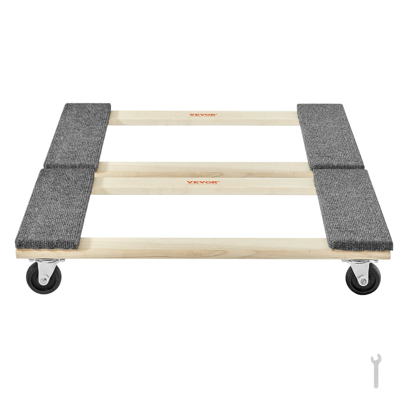 VEVOR Furniture Dolly, 1000 lbs Each Load Capacity, 2 Packs, 18