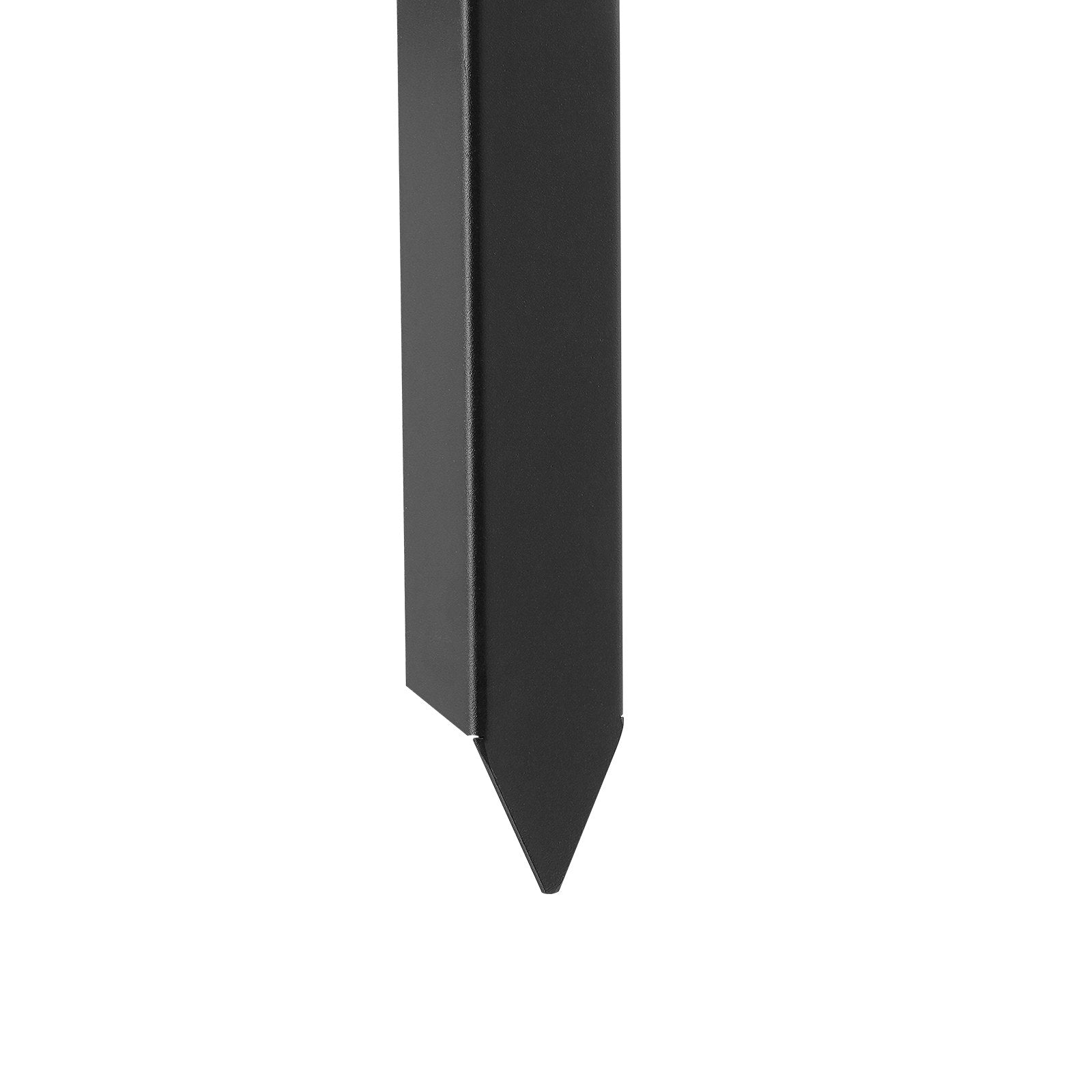 VEVOR Fence Post Anchor Repair Kit, 4 Pack Inner Diameter 2 x2 Inches Heavy Duty Steel Fence Post Support Stakes, Anchor Ground Spike for Repair Tilted, Broken Wood Fence Post
