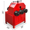 VEVOR Pipe Tube Bender, 9 Round and 8 Square Die Set Electric Pipe Tube Bender 1.5KW Multi-function Electric Pipe Bender