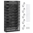VEVOR File Wall Rack Mesh Wall File Holder 1-Piece 10 Pockets for Office/School