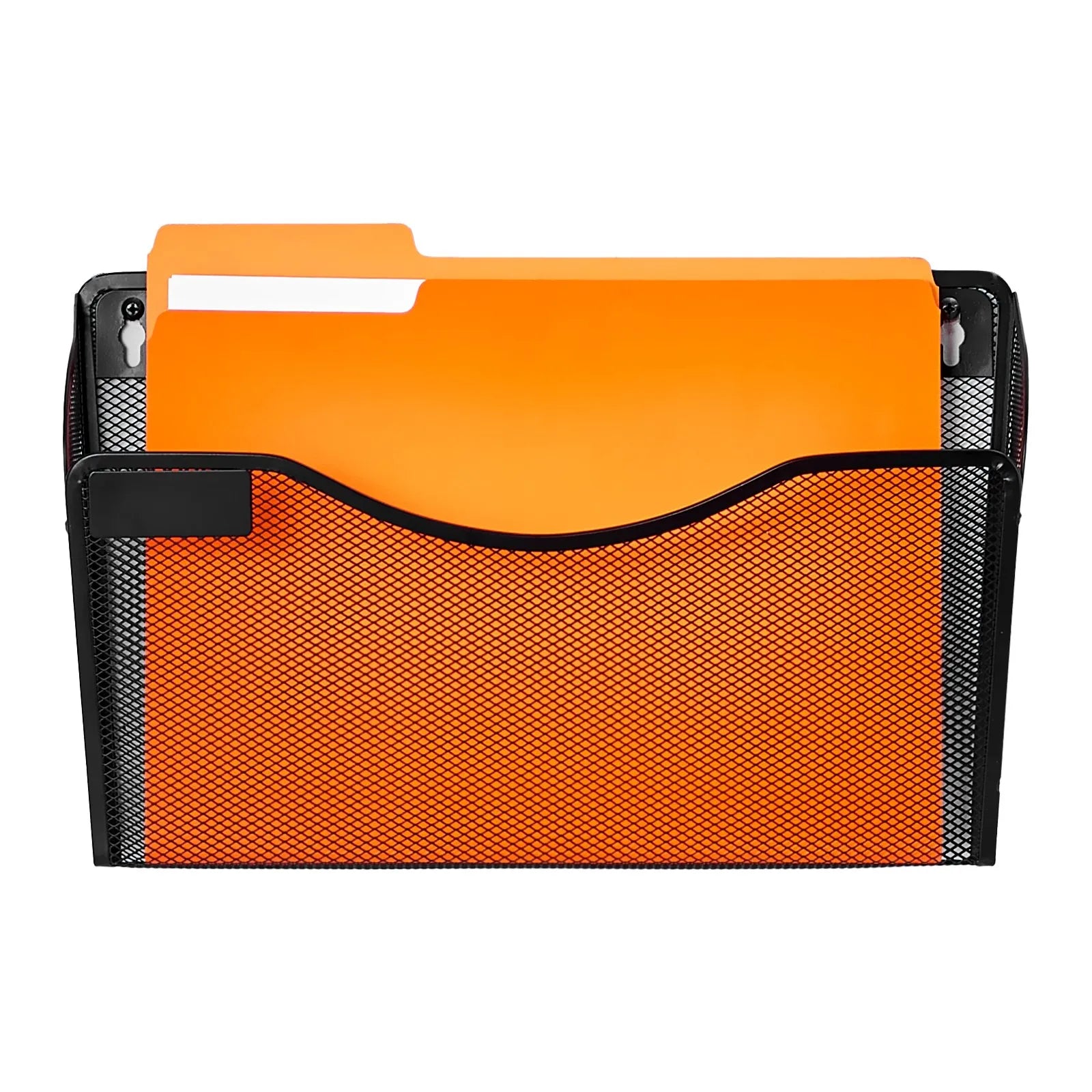 VEVOR File Wall Rack Mesh Wall File Holder 6-Piece 1 Pocket for Office & School