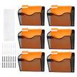 VEVOR File Wall Rack Mesh Wall File Holder 6-Piece 1 Pocket for Office & School