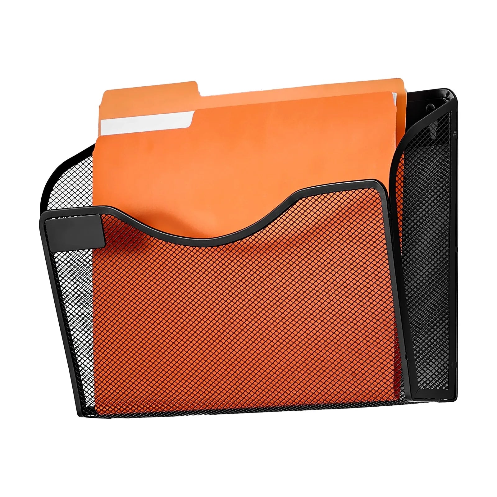 VEVOR File Wall Rack Mesh Wall File Holder 3-Piece 1 Pocket for Office & School