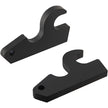 VEVOR Quick Attach Bucket Ears, 3/4’’ Thickness Excavator Bucket Ears, 2pcs Bucket Ears Attachment, Black-coating Steel w/ Precise Metal Craft, Compatible with KX040 KX71 KX91 KX121