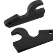 VEVOR Quick Attach Bucket Ears, 3/4’’ Thickness Excavator Bucket Ears, 2pcs Bucket Ears Attachment, Black-coating Steel w/ Precise Metal Craft, Compatible with KX040 KX71 KX91 KX121
