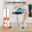 VEVOR Kids Drum Set, 5-Piece, 16 in Beginner Full Drum Set with Bass Toms Snare Floor Drum Adjustable Throne Cymbal Hi-Hat Pedal and Two Pairs of Drumsticks, Starter Drum Kit for Child Kids, Black