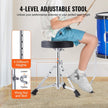 VEVOR Kids Drum Set, 5-Piece, 16 in Beginner Full Drum Set with Bass Toms Snare Floor Drum Adjustable Throne Cymbal Hi-Hat Pedal and Two Pairs of Drumsticks, Starter Drum Kit for Child Kids, Blue