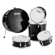 VEVOR Adult Drum Set, 5-Piece, 22 inches Complete Full Size Drum Kit with Bass Toms Snare Floor Drum Adjustable Throne Stands Cymbal Hi-Hat Pedal and Drumsticks, Beginner Drum Kit for Adults, Black