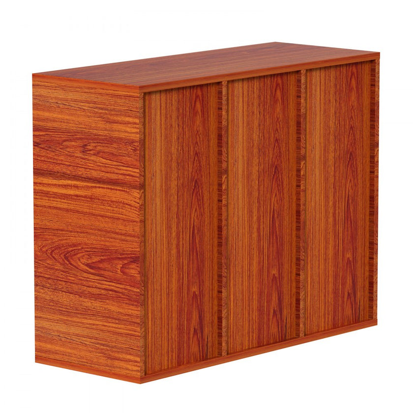 VEVOR Wood Literature Organizer File Sorter Paper Storage Holder 27 Slots Brown