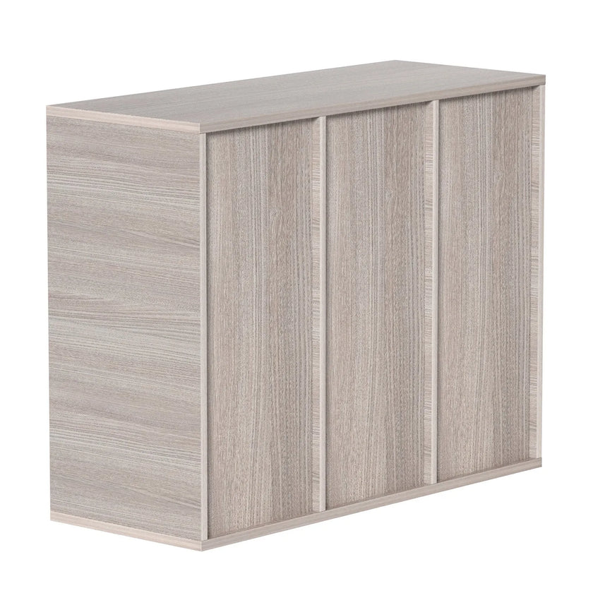 VEVOR Wood Literature Organizer File Sorter Paper Storage Holder 27 Slots Grey