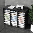 VEVOR Wood Literature Organizer File Sorter Paper Storage Holder 27 Slots Black