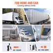 VEVOR Car Refrigerator, 12 Volt Car Refrigerator Fridge, 21 QT/20 L Single Zone Portable Freezer, -4?-50? Adjustable Range, 12/24V DC and 100-240V AC Compressor Cooler for Outdoor, Camping, Travel, RV