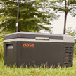 VEVOR Car Refrigerator, 12 Volt Car Refrigerator Fridge, 21 QT/20 L Single Zone Portable Freezer, -4?-50? Adjustable Range, 12/24V DC and 100-240V AC Compressor Cooler for Outdoor, Camping, Travel, RV