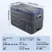 VEVOR Portable Car Refrigerator Freezer Compressor 37 L Single Zone for Car Home