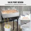 VEVOR Maple Syrup Evaporator Pan 304 Stainless Steel with 2 Valves Home Outdoor