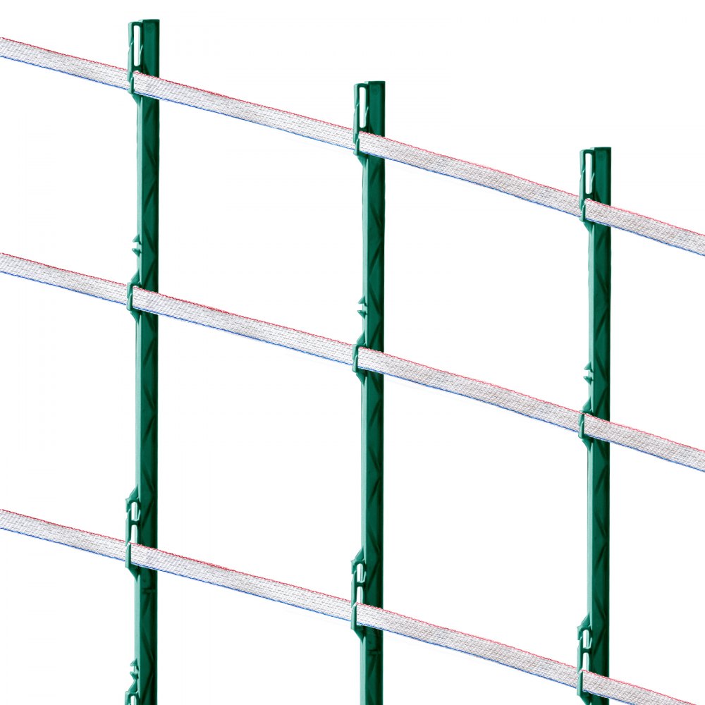 VEVOR 2625Ft 800M Electric Fence Wire Fencing Polywire Horse Cattle Livestock