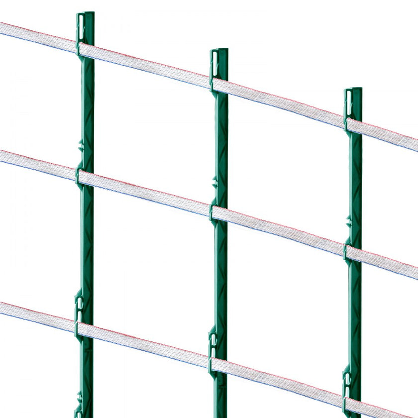 VEVOR 1640Ft 500M Electric Fence Tape Fencing Polytape Horse Cattle Livestock