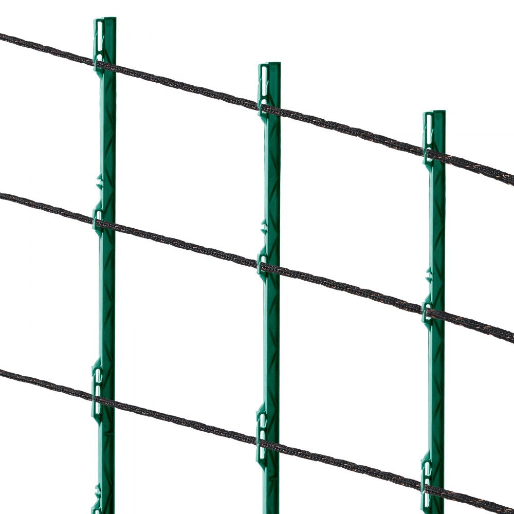 VEVOR 1000Ft 305M Electric Fence Wire Fencing Polywire Horse Cattle Livestock
