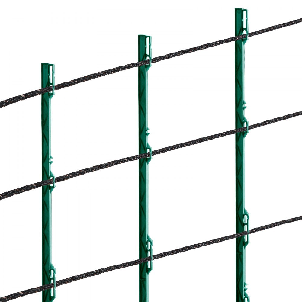 VEVOR 1000Ft 305M Electric Fence Wire Fencing Polywire Horse Cattle Livestock
