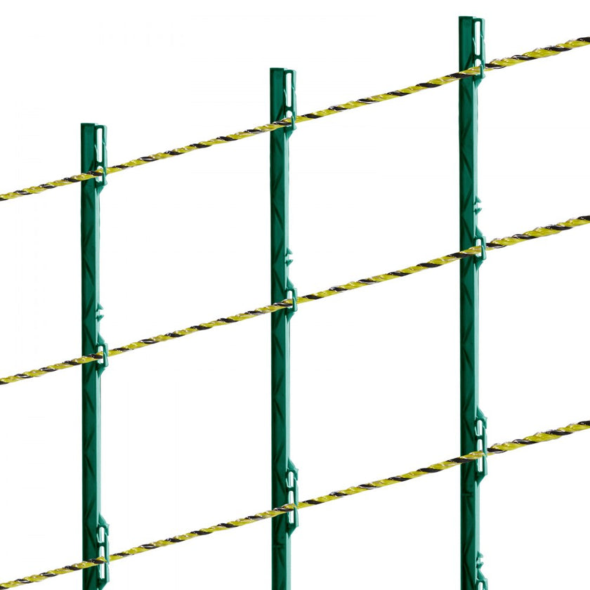 VEVOR 1640Ft 500M Electric Fence Wire Fencing Polywire Horse Cattle Livestock