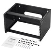 VEVOR 6U Wall Mount Network Rack 14 in/355.6 mm Depth Server Rack 50lbs/22.68kg