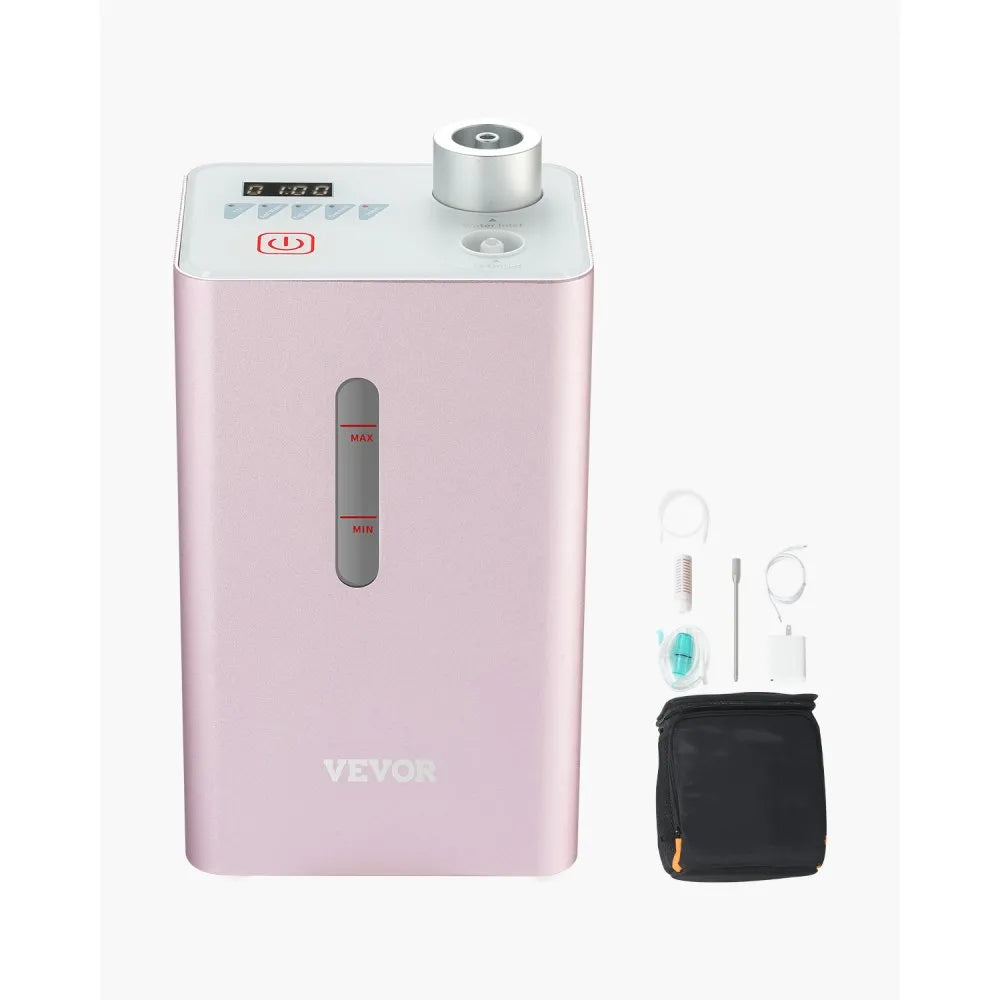 VEVOR Hydrogen Inhalation Machine 99.99% High Purity 180ml/min Portable Hydro