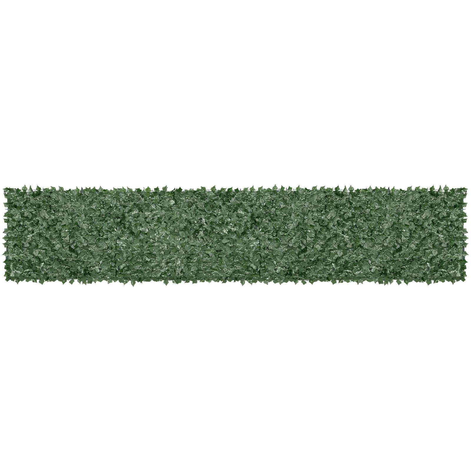 VEVOR Ivy Privacy Fence, 39 x 198in Artificial Green Wall Screen, Greenery Ivy Fence with Mesh Cloth Backing and Strengthened Joint, Faux Hedges Vine Leaf Decoration for Outdoor Garden, Yard, Balcony